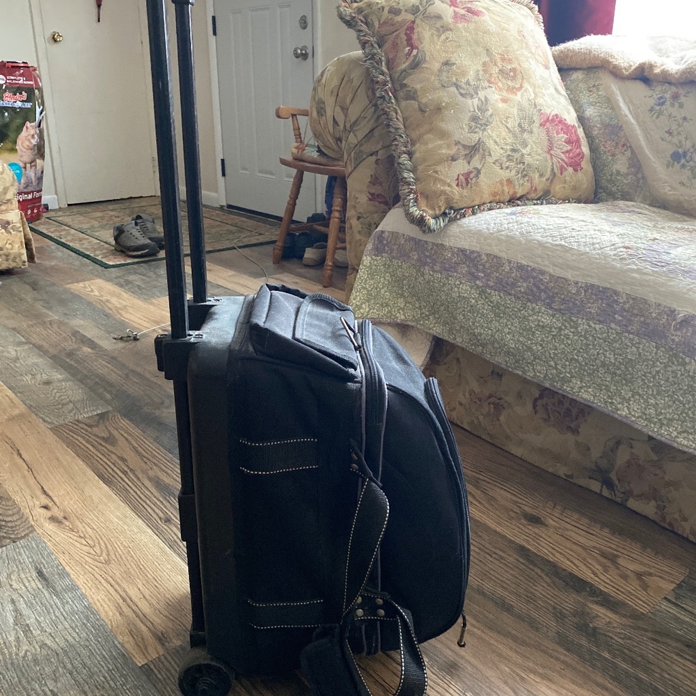Via bowling bag 2 ball holder